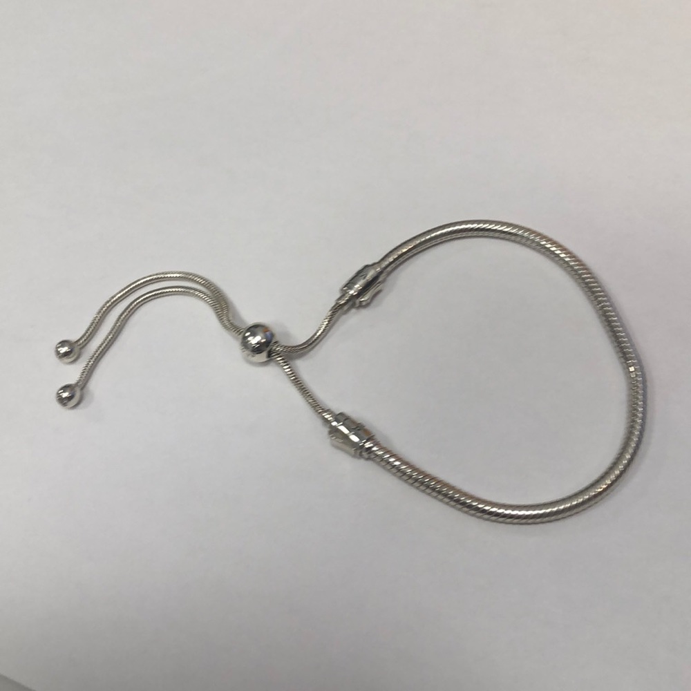 Pandora Moments Slider Snake Chain Bracelet